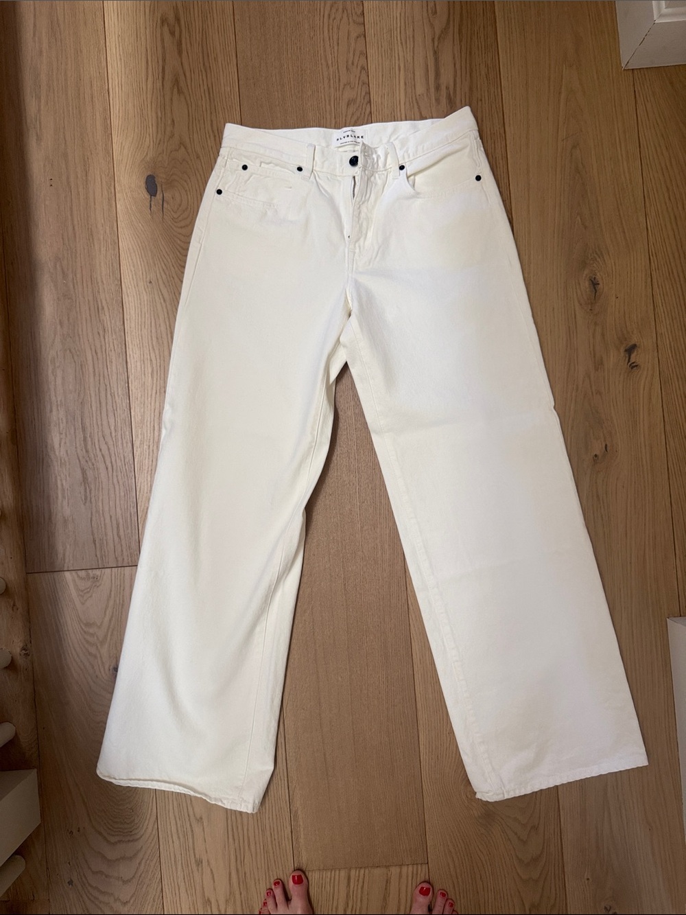 SLVRLAKE Off-White Denim - style Mica